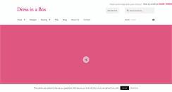 Desktop Screenshot of dressinabox.co.uk